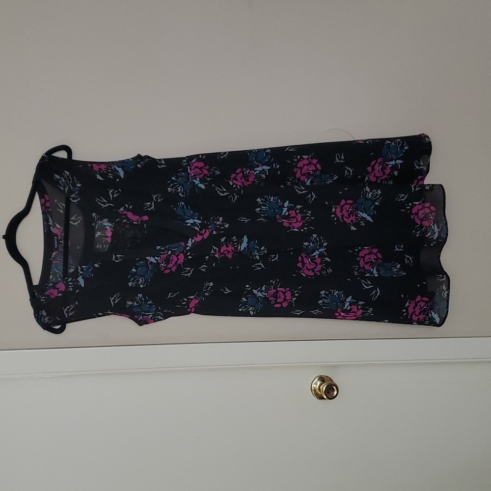 Black Floral Dress
